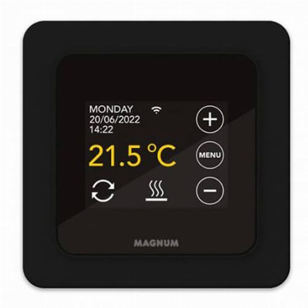 Терморегулятор для теплого пола Magnum Heating MRC WiFi Black